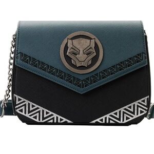 NWT Loungefly Marvel Black Panther Cross Body Bag